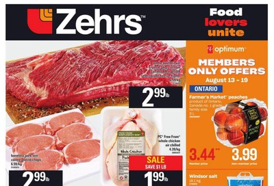 Zehrs Flyer August 13 to 19