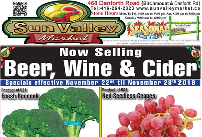 Sun Valley Market Flyer November 22 to 28