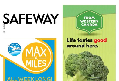 Safeway (West) Flyer August 13 to 19