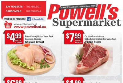 Powell's Supermarket Flyer August 13 to 19