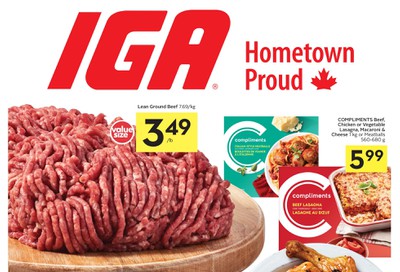 IGA (SK, MB and ON) Flyer August 13 to 19