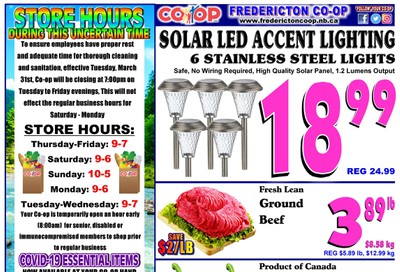 Fredericton Co-op Flyer August 13 to 19