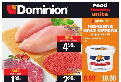 Dominion Flyer August 13 to 19