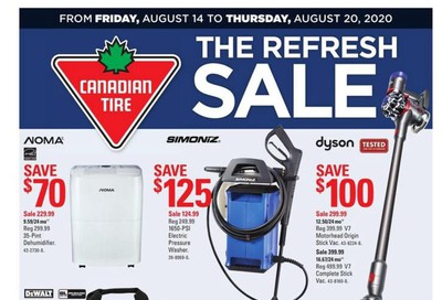 Canadian Tire (ON) Flyer August 14 to 20