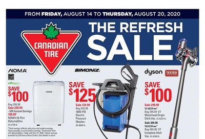 Canadian Tire (Atlantic) Flyer August 14 to 20