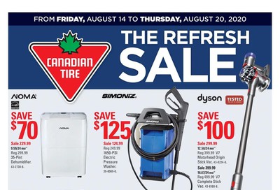 Canadian Tire (West) Flyer August 14 to 20