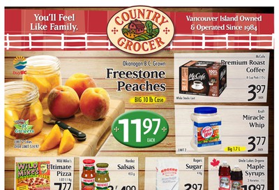 Country Grocer (Salt Spring) Flyer August 12 to 17