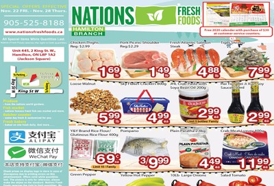 Nations Fresh Foods (Hamilton) Flyer November 22 to 28