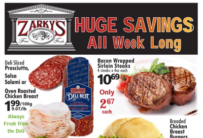 Zarky's Flyer August 12 to 18