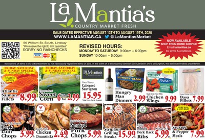 LaMantia's Flyer August 13 to 19
