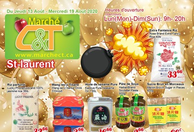 Marche C&T (St. Laurent) Flyer August 13 to 19
