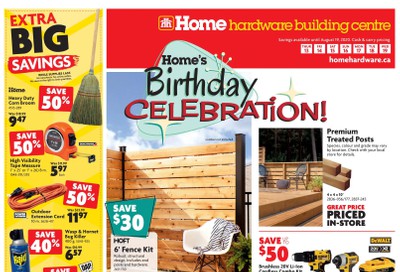 Home Hardware Building Centre (Atlantic) Flyer August 13 to 19