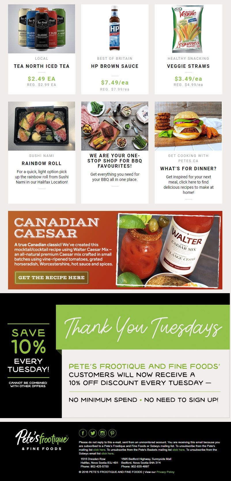Pete's Fine Foods Flyer August 13 to 19