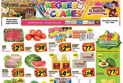 El Rancho Weekly Ad August 12 to August 18