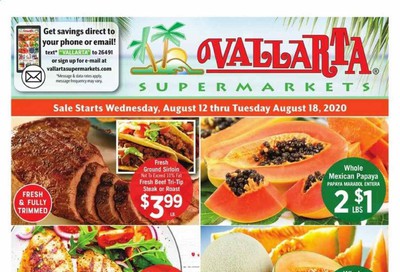Vallarta Weekly Ad August 12 to August 18