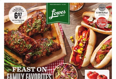 Lowes Foods Weekly Ad August 12 to August 18