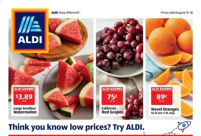 ALDI (TX) Weekly Ad August 12 to August 18