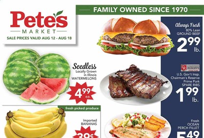 Pete's Fresh Market Weekly Ad August 12 to August 18