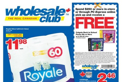 Real Canadian Wholesale Club Flyer August 14 to 20