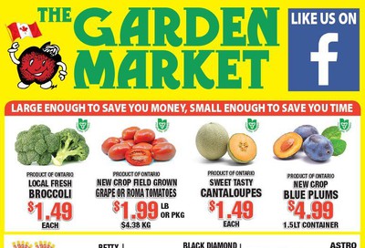 The Garden Market Flyer August 14 to 20