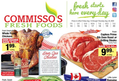 Commisso's Fresh Foods Flyer August 14 to 20