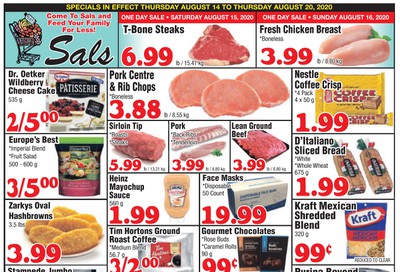 Sal's Grocery Flyer August 14 to 20