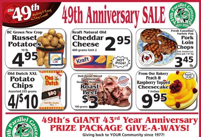 The 49th Parallel Grocery Flyer August 13 to 19
