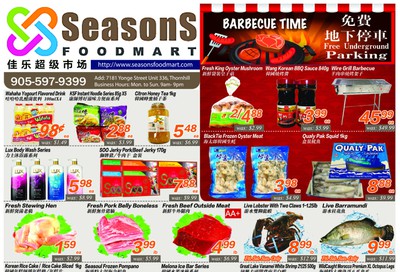 Seasons Food Mart (Thornhill) Flyer August 14 to 20