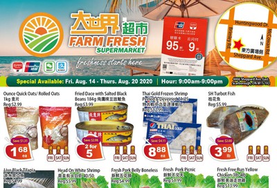 Farm Fresh Supermarket Flyer August 14 to 20