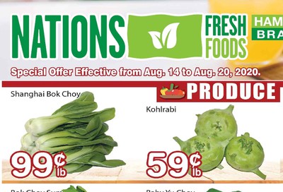 Nations Fresh Foods (Hamilton) Flyer August 14 to 20