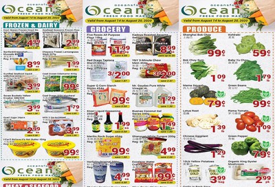 Oceans Fresh Food Market (Mississauga) Flyer August 14 to 20