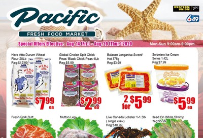 Pacific Fresh Food Market (Pickering) Flyer August 14 to 20