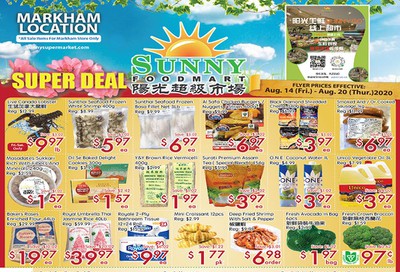 Sunny Foodmart (Markham) Flyer August 14 to 20