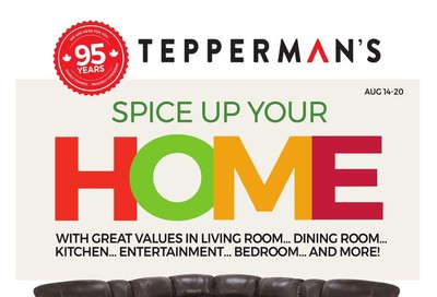 Tepperman's Flyer August 14 to 20