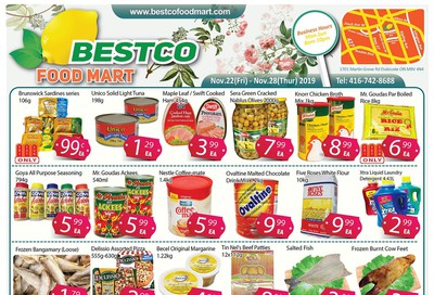 BestCo Food Mart (Etobicoke) Flyer November 22 to 28