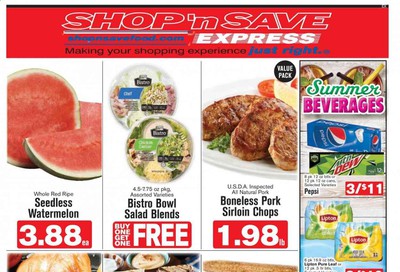 Shop ‘n Save (Pittsburgh) (MD, PA, WV) Weekly Ad August 15 to August 21