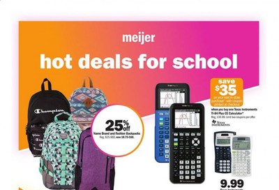 Meijer Weekly Ad August 16 to August 22