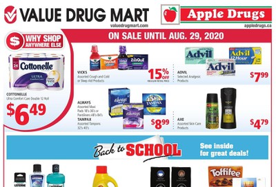 Value Drug Mart Flyer August 16 to 29