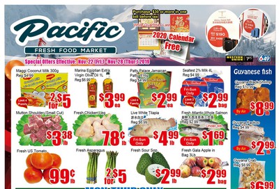Pacific Fresh Food Market (Pickering) Flyer November 22 to 28