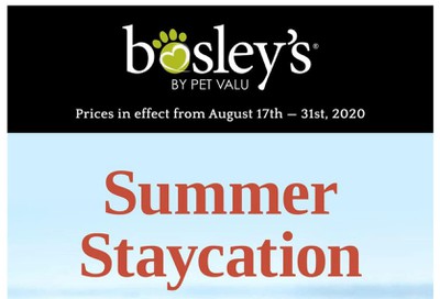 Bosley's by PetValu Flyer August 17 to 31