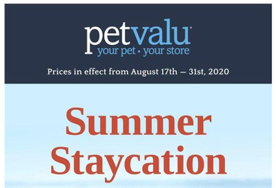 Pet Valu Flyer August 17 to 31