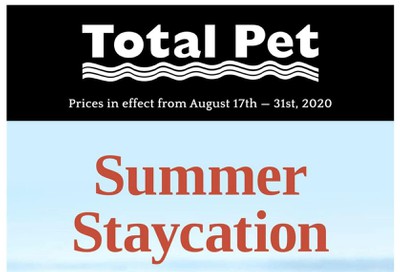 Total Pet Flyer August 17 to 31