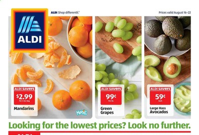 ALDI (DE, NJ, PA) Weekly Ad August 16 to August 22