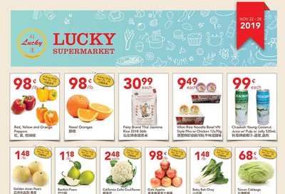 Lucky Supermarket (Edmonton) Flyer November 22 to 28