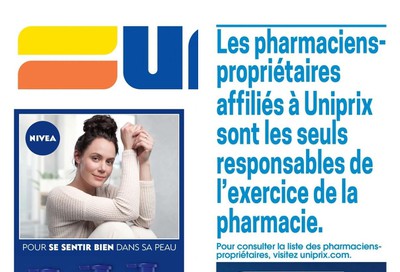 Uniprix Flyer August 20 to 26