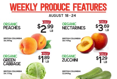 Pomme Natural Market Flyer August 18 to 24