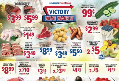 Victory Meat Market Flyer August 18 to 22
