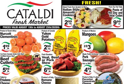 Cataldi Fresh Market Flyer August 19 to 25