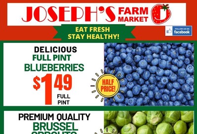 Joseph's Farm Market Flyer August 19 to 24