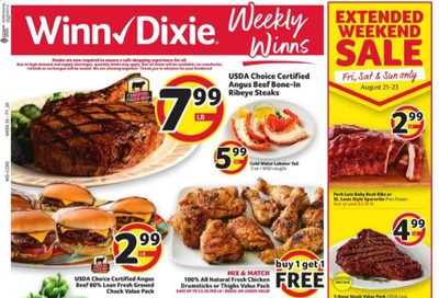 Winn Dixie (FL) Weekly Ad August 19 to August 25